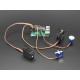 Adafruit 16-kanałowy sterownik PWM I2C - Servo Bonnet do Raspberry Pi Adafruit 16-kanałowy sterownik PWM I2C - Servo Bonnet do Raspberry Pi