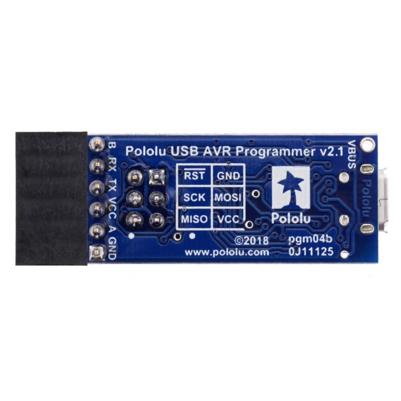 Programator USB AVR Pololu v2.1 - microUSB 3,3V/5V
