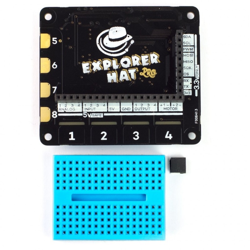 Explorer HAT Pro - rozszerzenie do Raspberry Pi 3B+ / 3 / 2 / B+