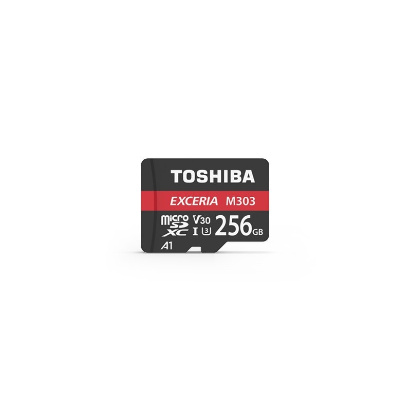 Karta pamięci Toshiba Exceria M303 microSD 256GB 98MB/s UHS-I klasa U3 z adapterem