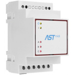 ASTmidi - zegar astronomiczny na szynę DIN - 3 x wyjście  230V / 5A