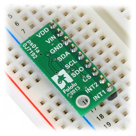 LPS331AP - датчик давления и высоты 126кПа I2C/SPI 3-5В - Pololu 2126
