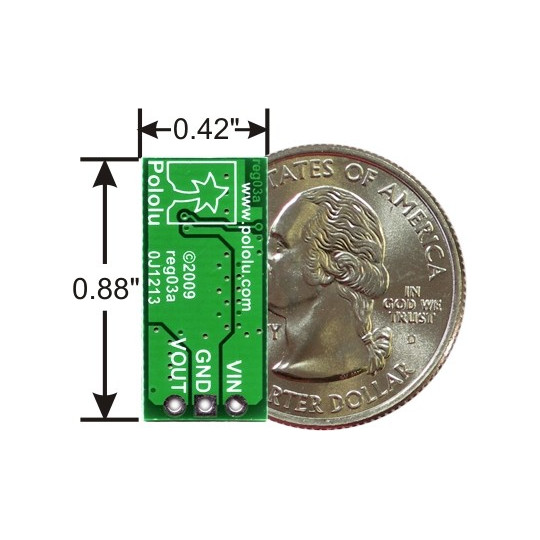 Pololu Boost - регульований перетворювач 2.5-9.5V 2A - Pololu 791