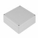 Obudowa plastikowa Kradex ZP150 J PC z uszczelką i mosiężnymi tulejkami IP67 - 150x150x60mm jasna Obudowa plastikowa Kradex ZP150 J PC z uszczelką i mosiężnymi tulejkami IP67 - 150x150x60mm jasna
