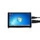 Ekran dotykowy pojemnościowy LCD TFT 5'' (H) 800x480px HDMI + USB Rev. 2.1 dla Raspberry Pi 3B+/3B/2B/Zero