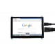 Ekran dotykowy pojemnościowy LCD TFT 5'' (H) 800x480px HDMI + USB Rev. 2.1 dla Raspberry Pi 3B+/3B/2B/Zero Ekran dotykowy pojemnościowy LCD TFT 5'' (H) 800x480px HDMI + USB Rev. 2.1 dla Raspberry Pi 3B+/3B/2B/Zero