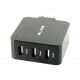 Zasilacz Blow 3x USB 5V / 7,2A - czarny Zasilacz Blow 3x USB 5V / 7,2A - czarny