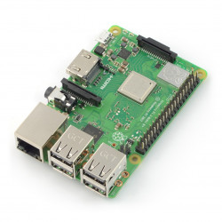 Raspberry Pi 3 model B+ WiFi Dual Band Bluetooth 1GB RAM 1,4GHz
