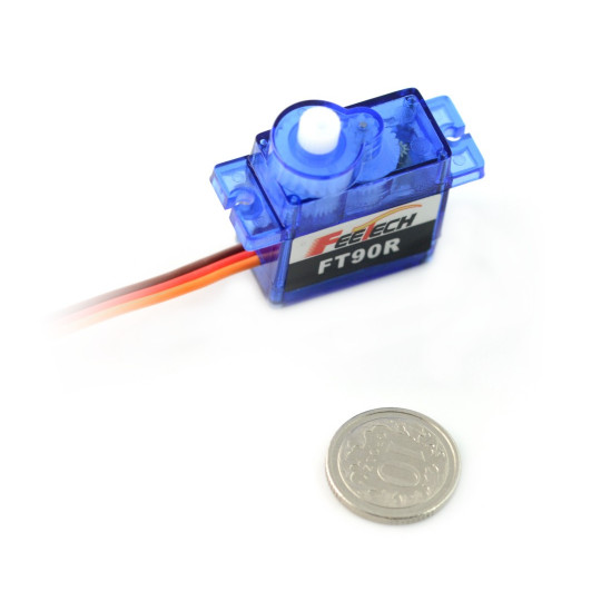 Сервопривід Feetech FT90R - мікро - безперервна робота на 360 градусів