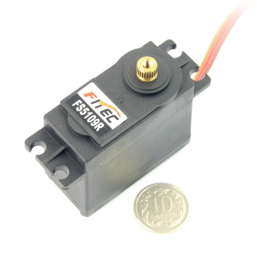 Сервопривід Feetech FS5109R - стандартний безперервний режим роботи 360 градусів
