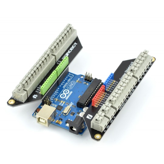 DFRobot ScrewShield V3 — винтовые соединители для Arduino