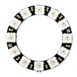 Pierścień LED RGB WS2812 5050 x 12 diod - 38mm