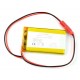 Akumulator Li-Pol Akyga 1350mAh 1S 3.7V - złącze JST-BEC + gniazdo Akumulator Li-Pol Akyga 1350mAh 1S 3.7V - złącze JST-BEC + gniazdo