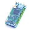 Obudowa Raspberry Pi Zero - Fluo Open - niebieska - zdjęcie 3