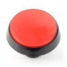 Big Push Button 6cm - czerwony - pochyły - zdjęcie 1