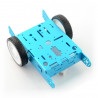 Blue chassis 2WD 2-kołowe, metalowe podwozie robota z napędem - zdjęcie 2