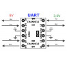 Konwerter poziomów logicznych 3,3V / 5V I2C UART SPI Konwerter poziomów logicznych 3,3V / 5V I2C UART SPI - zdjęcie 4