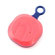 NotiOne Play - lokalizator Bluetooth z buzzerem i przyciskiem - malinowy