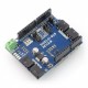 Cytron G15 Shield - sterownik serw 4-kanałowy UART 15V/5A - dla Arduino Cytron G15 Shield - sterownik serw 4-kanałowy UART 15V/5A - dla Arduino