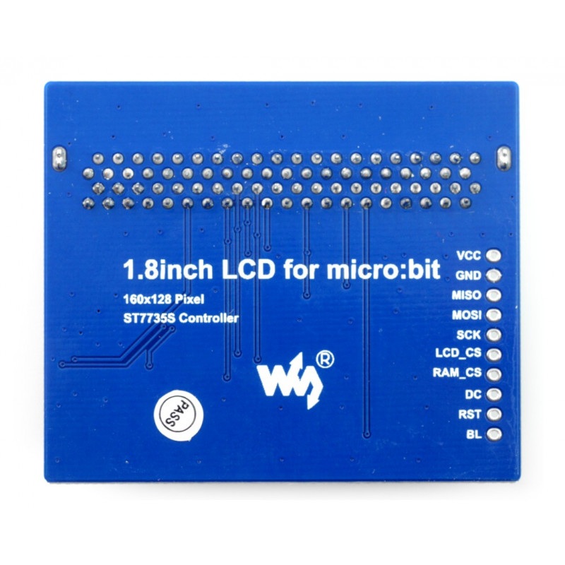 Wyświetlacz LCD 1,8'' 160x128px SPI dla BBC Micro:bit