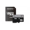 Karta pamięci Adata microSD 8GB 50MB/s UHS-I klasa 10 z adapterem - zdjęcie 2