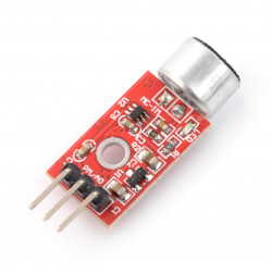 Moduł z mikrofonem elektretowym i wzmacniaczem MAX9812