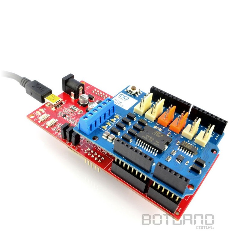 Gertboard - rozszerzenie do Raspberry Pi - Silnik DC, GPIO