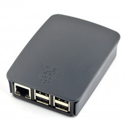 Obudowa Raspberry Pi Model 3B+/3B/2B oficjalna - grafitowa
