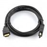 Przewód HDMI klasa 2.0 - dł. 1,8m - zdjęcie 1