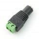 Gniazdo DC φ5.5 x 2.1 mm z szybkozłączem Gniazdo DC φ5.5 x 2.1 mm z szybkozłączem