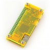 Obudowa Raspberry Pi Zero - Fluo Open - żółta - zdjęcie 1