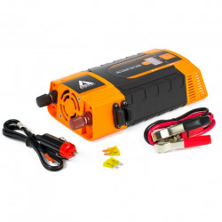 Przetwornica napięcia AZO Digital 12 VDC / 230 VAC IPS-1200D 1200W z wyświetlaczem