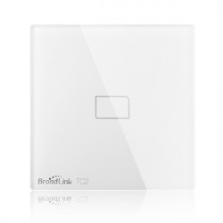 Jednokanałowy wyłącznik ścienny dotykowy BroadLink TC2-1 - 433MHz