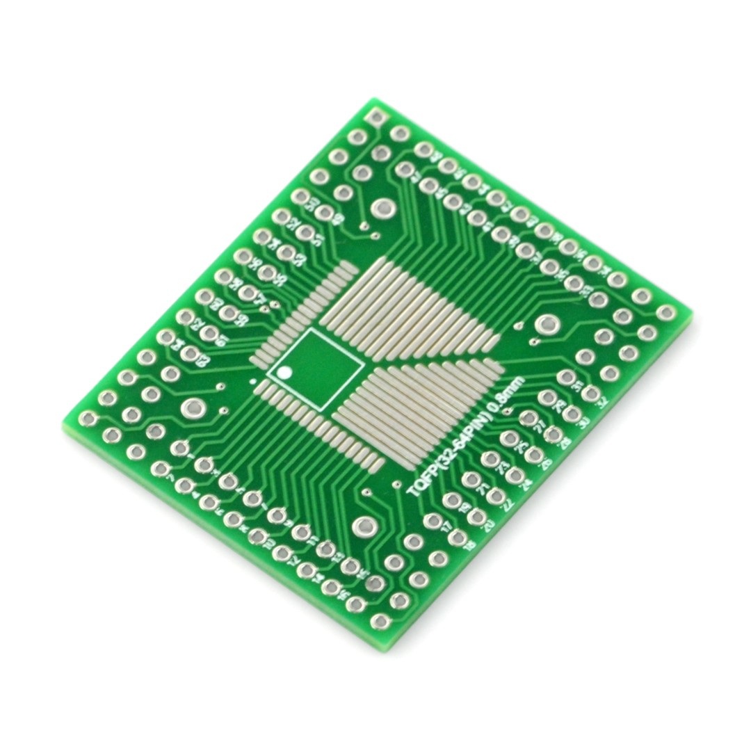 Adapter PCB - TQFP(32-64)-0,8mm - TQFP(32-100)-0,5mm
