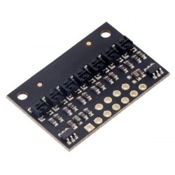 Listwa z czujnikami odbiciowymi QTRX-HD-07A - analogowa - 7-kanałowa