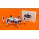 Stemi Hexapod - sześcionożny robot kroczący - zestaw do samodzielnego złożenia Stemi Hexapod - sześcionożny robot kroczący - zestaw do samodzielnego złożenia