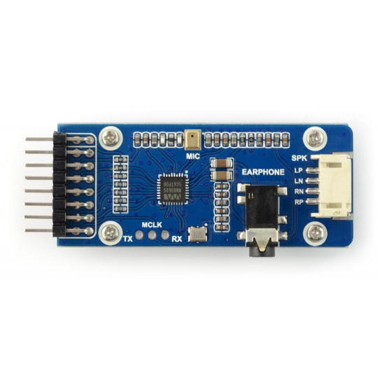 WM8960 - аудіоплеєр I2S I2C - Waveshare 15019