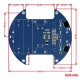 AlphaBot2 Acce Pack - kołowa platforma robota z czujnikami i napędem DC dla micro:bit AlphaBot2 Acce Pack - kołowa platforma robota z czujnikami i napędem DC dla micro:bit