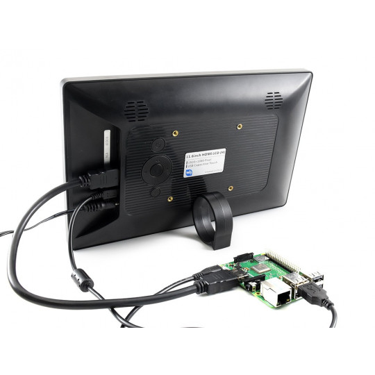 Сенсорний екран (H) - ємнісний РК-дисплей IPS 11.6''1920x1080px HDMI + USB для корпусу Raspberry Pi - Waveshare 16642