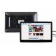 Ekran dotykowy pojemnościowy LCD IPS 11,6'' (D) 1920x1080px HDMI + USB dla Raspberry Pi 3B+/3B/2B/Zero obudowa czarna Ekran dotykowy pojemnościowy LCD IPS 11,6'' (D) 1920x1080px HDMI + USB dla Raspberry Pi 3B+/3B/2B/Zero obudowa czarna