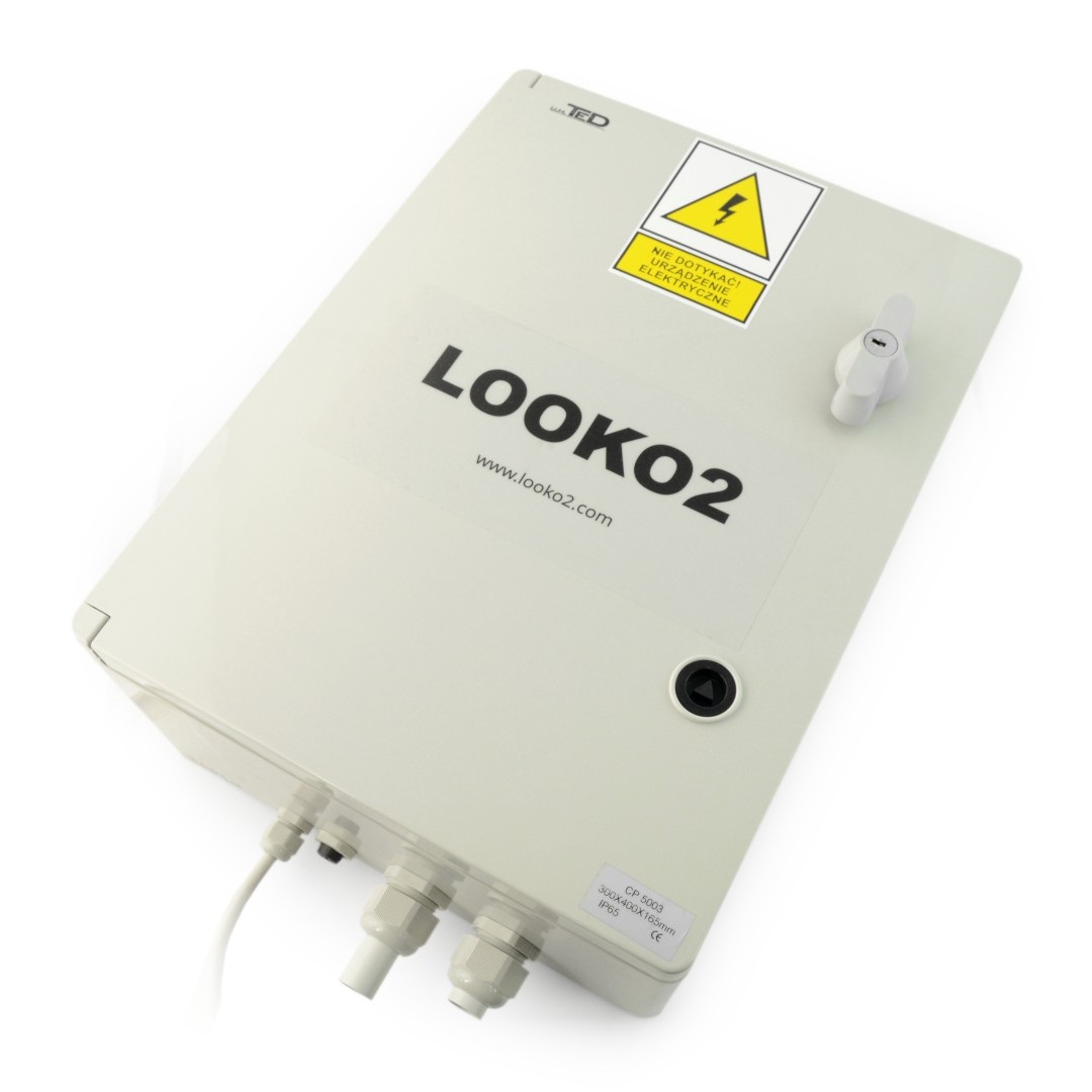 LookO2V3 GSM - stacja pomiarowa PM1 / PM2.5 / PM10 / temperatura + wilgotność