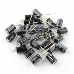 Zestaw kondensatorów elektrolitycznych LV - 120szt.