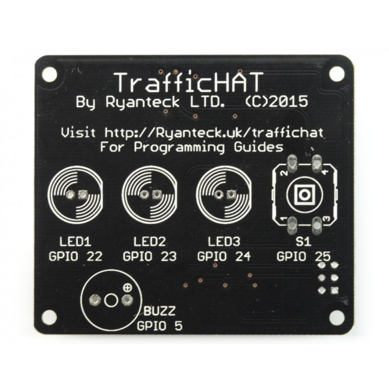 Traffic HAT - nakładka z diodami dla Raspberry Pi