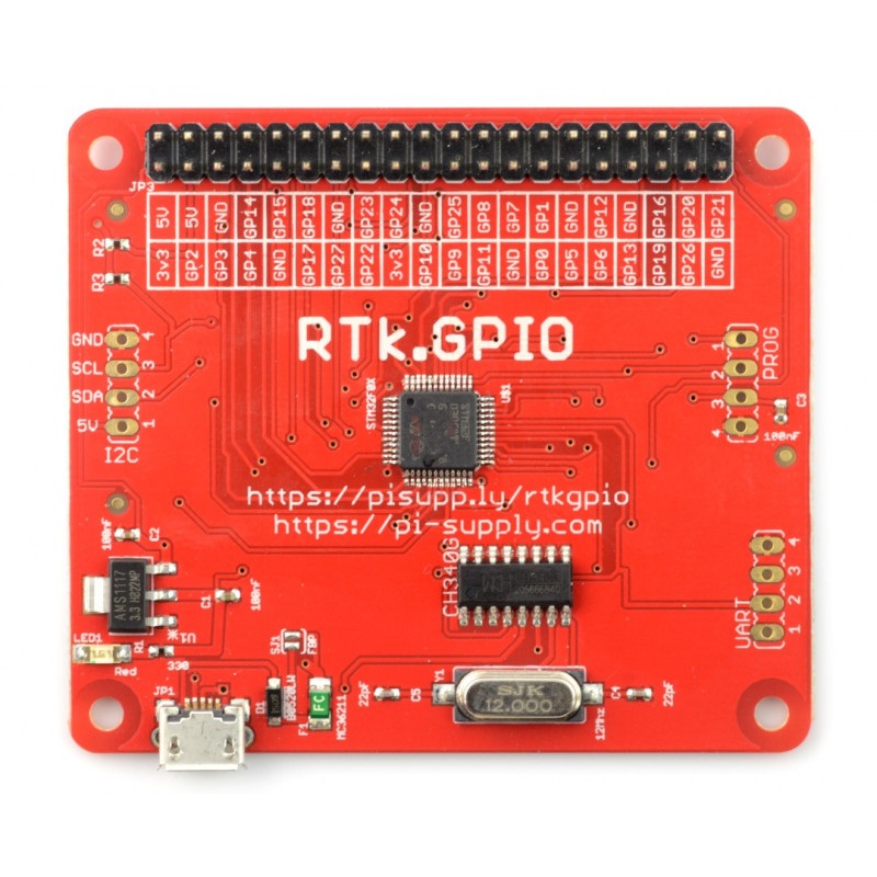 Ryanteck RTk.GPIO - interfejs GPIO dla PC i Mac