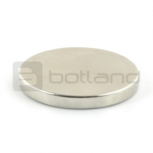 Круглий неодимовий магніт - 17x2 мм - 10 шт.