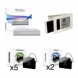 Fibaro Zestaw + ramka Infinity Mini