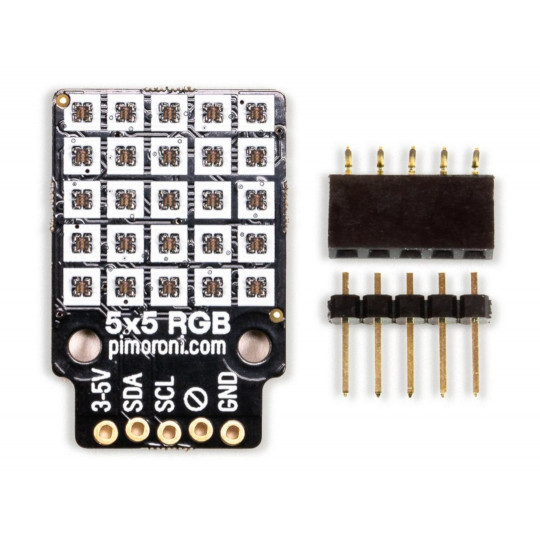 PiMoroni IS31FL3731 - RGB світлодіодна матриця 5x5 I2C