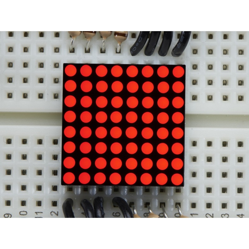 Miniaturowa matryca LED 8x8 0,8'' - czerwona