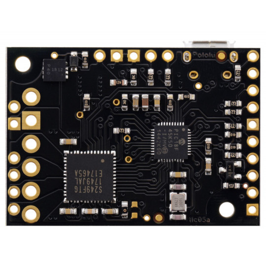 Tic T249 - USB-контролер крокового двигуна 47 В/4,5 А - Зібраний - Pololu 3138