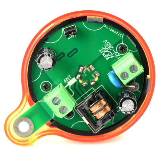 Універсальний сигнальний ліхтар з антеною-маячком - світлодіодний 12-230 В змінного/постійного струму